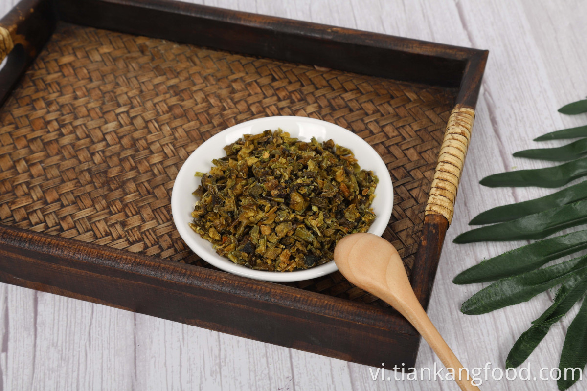 Green Bell Pepper Dehydrated